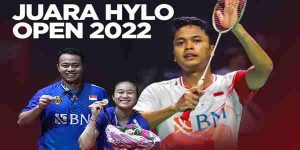 Anthony Ginting Sabet Gelar Juara Tunggal Putra Hylo 2022