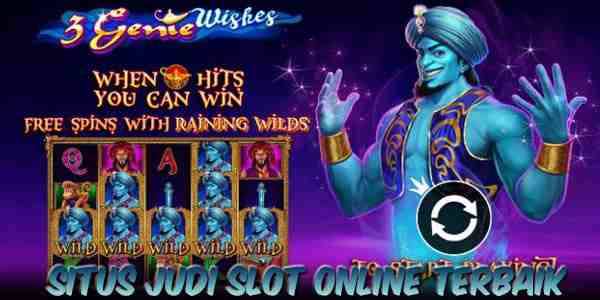 Daftar Nama Situs Slot Online Gacor Terbaik 2023 3 Genie Wishes